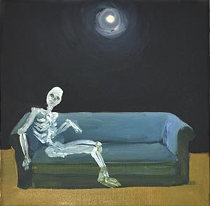 'Traumachination', oil on canvas